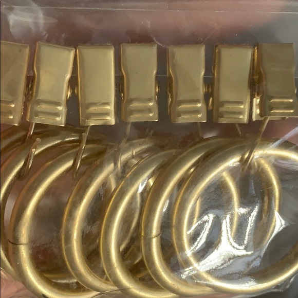 SOLD🛎 Curtains/panels clip rings. Four sets of 7. - Picture 5 of 5